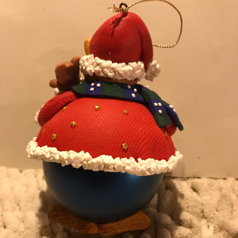 Cat Glass Tree Ornament, 1995 - Picture 3 of 4